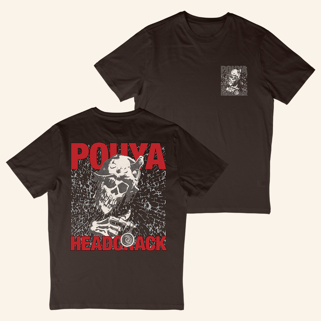 Pouya Merch Pouya Grim Headcrack T-Shirt Christmas Gifts For Him
