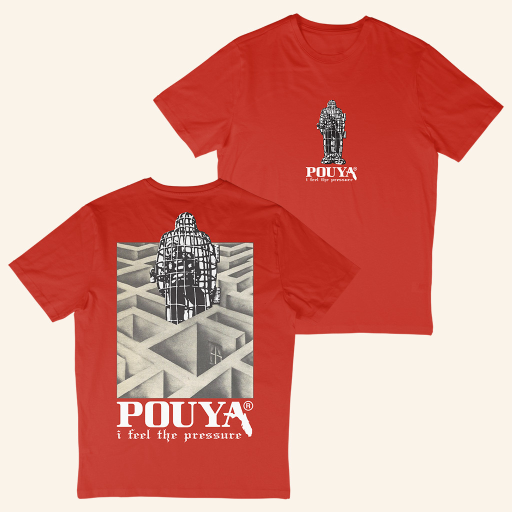 Pouya Merch Pouya I Feel The Pressure T-Shirt Present For Husband