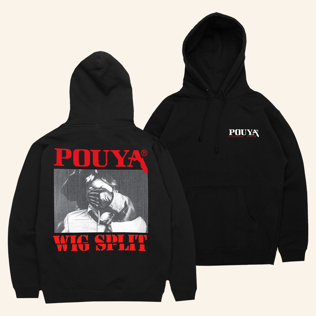 Pouya Merch Pouya Wig Split Hoodie Christmas Gift Ideas For Dad Pouya Merch Pouya Wig Split Hoodie Christmas Gift Ideas For Dad