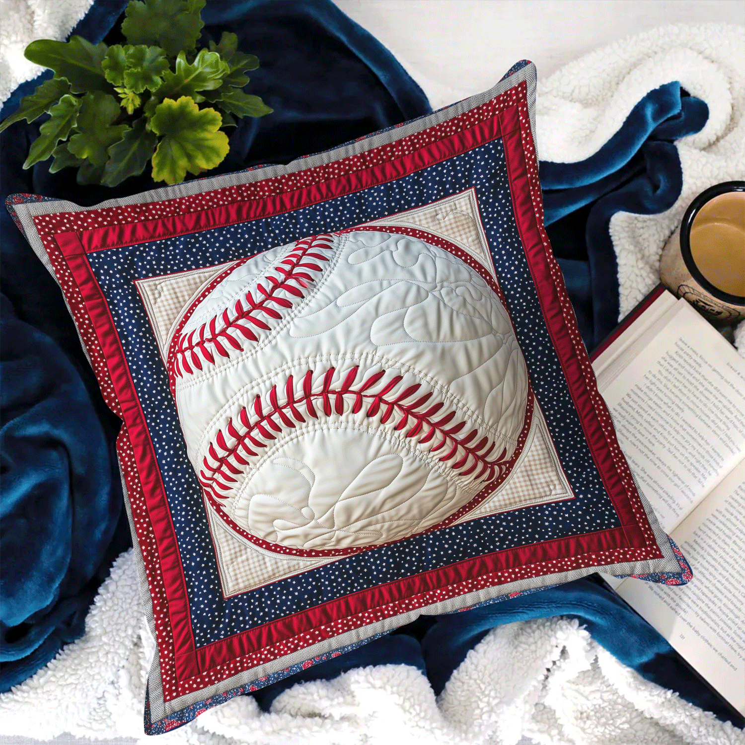 Power Pitch Pillow Case Seasonal Holiday Pillow Cover