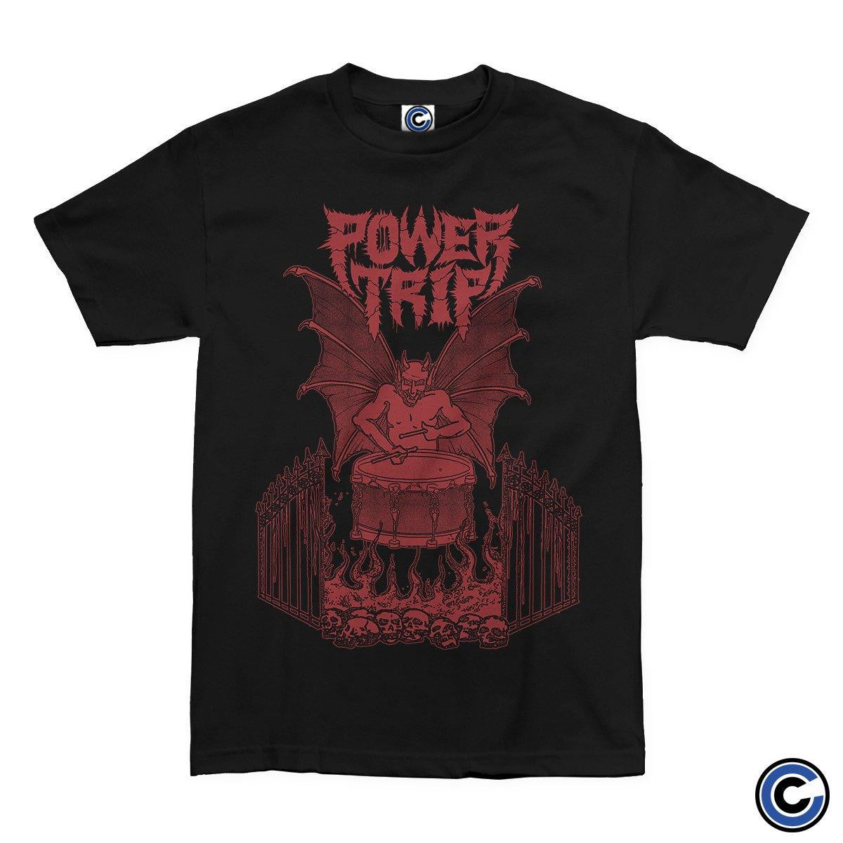 Power Trip Merch Demon Drum Shirt Power Trip Shirt Power Trip Merch Demon Drum Shirt Power Trip Shirt