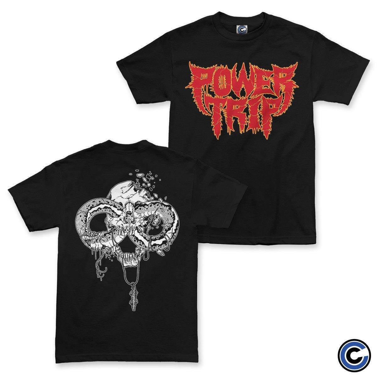 Power Trip Merch Spikey Snake Shirt Power Trip Shirt Power Trip Merch Spikey Snake Shirt Power Trip Shirt
