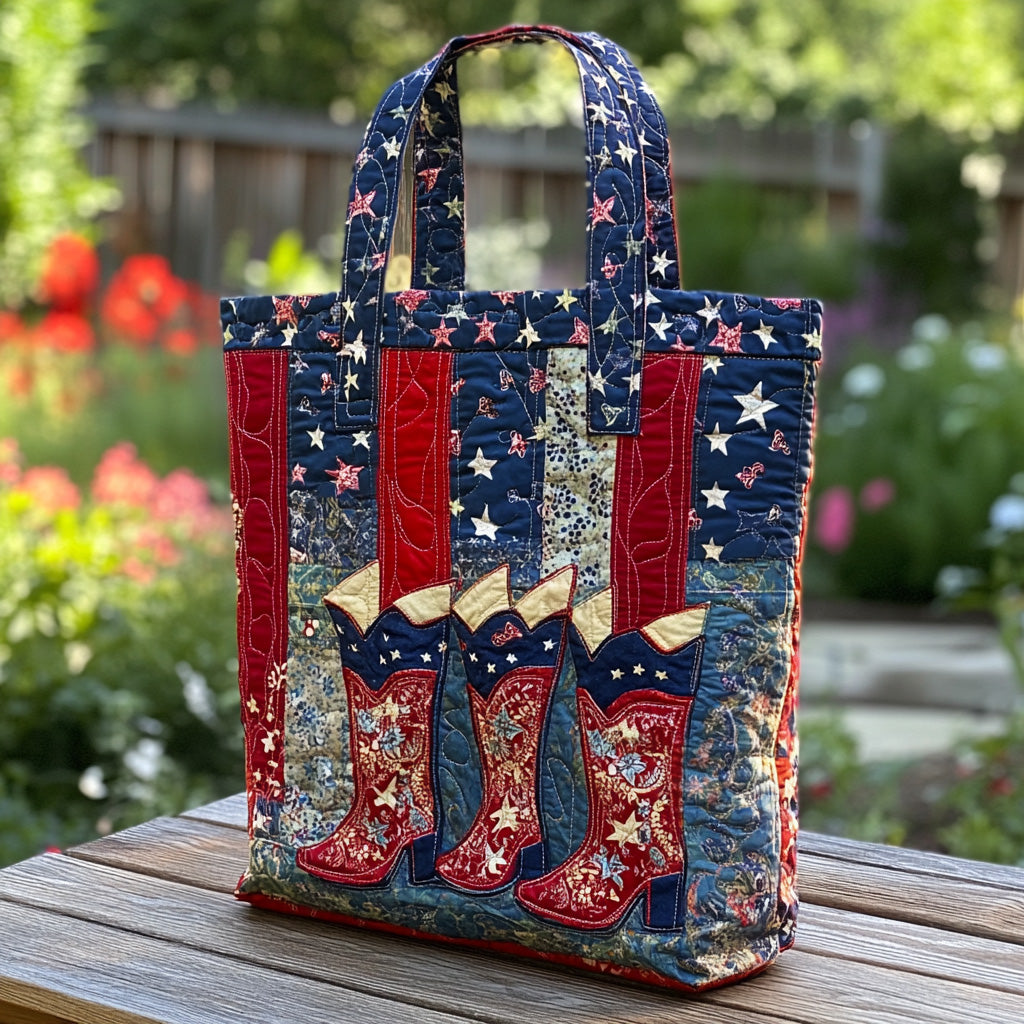 Prairie Belle Quilted Tote Bag Cow Print Pillow Cases