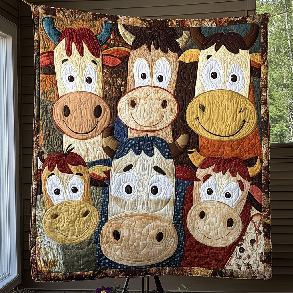Prairie Friends Quilted Blanket Best Throw Blanket Christmas Gift Ideas For Farmers