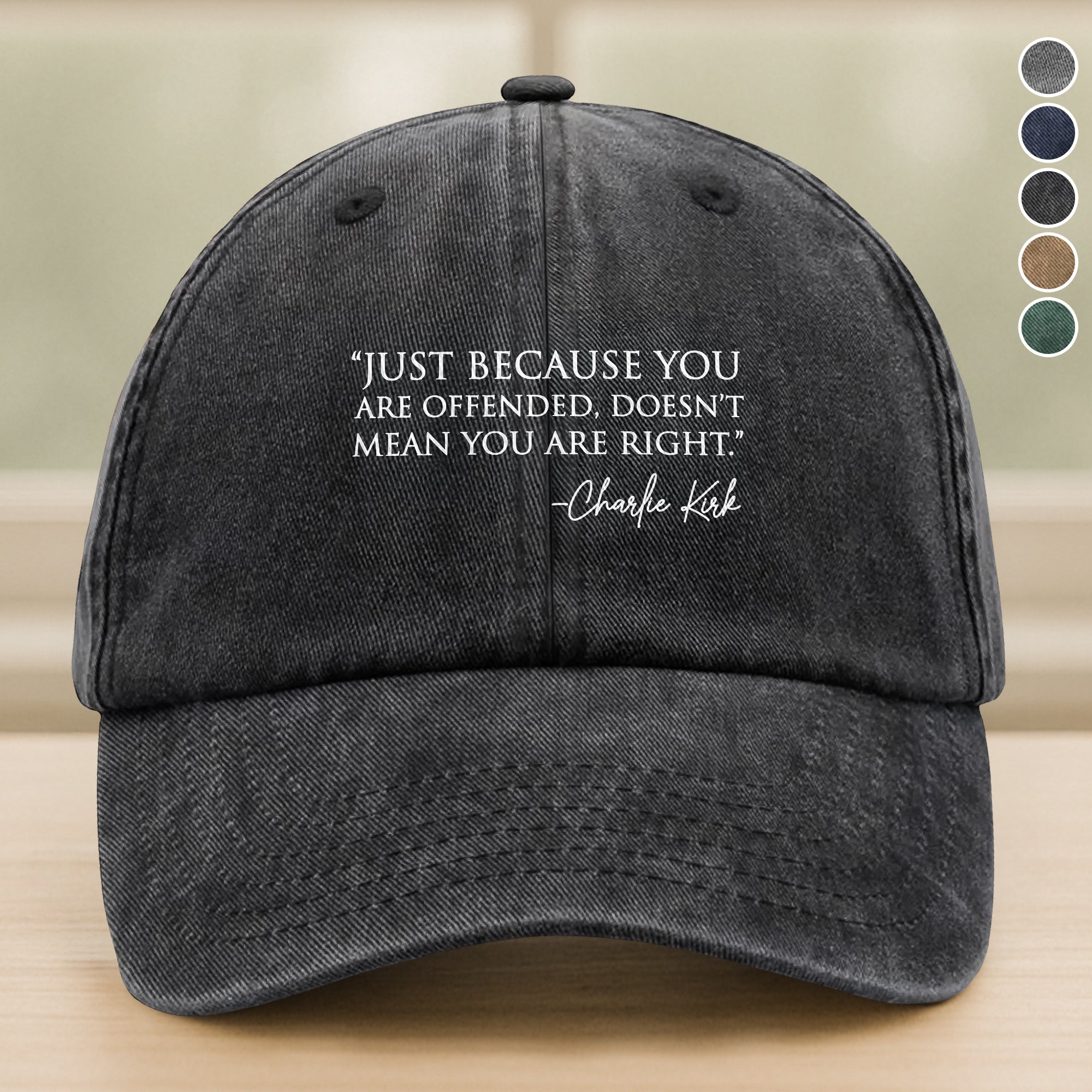 Pray For Charlie Kirk A True Patriot Washed Baseball Cap Gift for Patriots