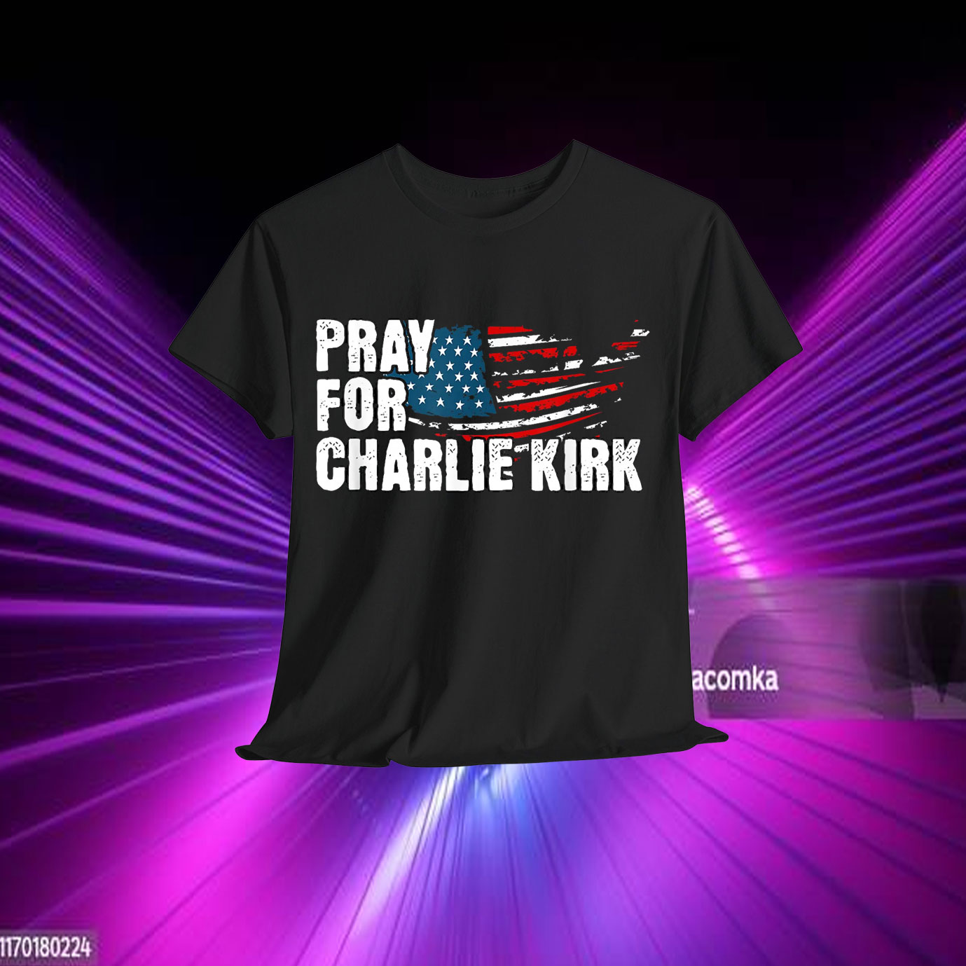 Pray For Charlie Kirk American Shirt