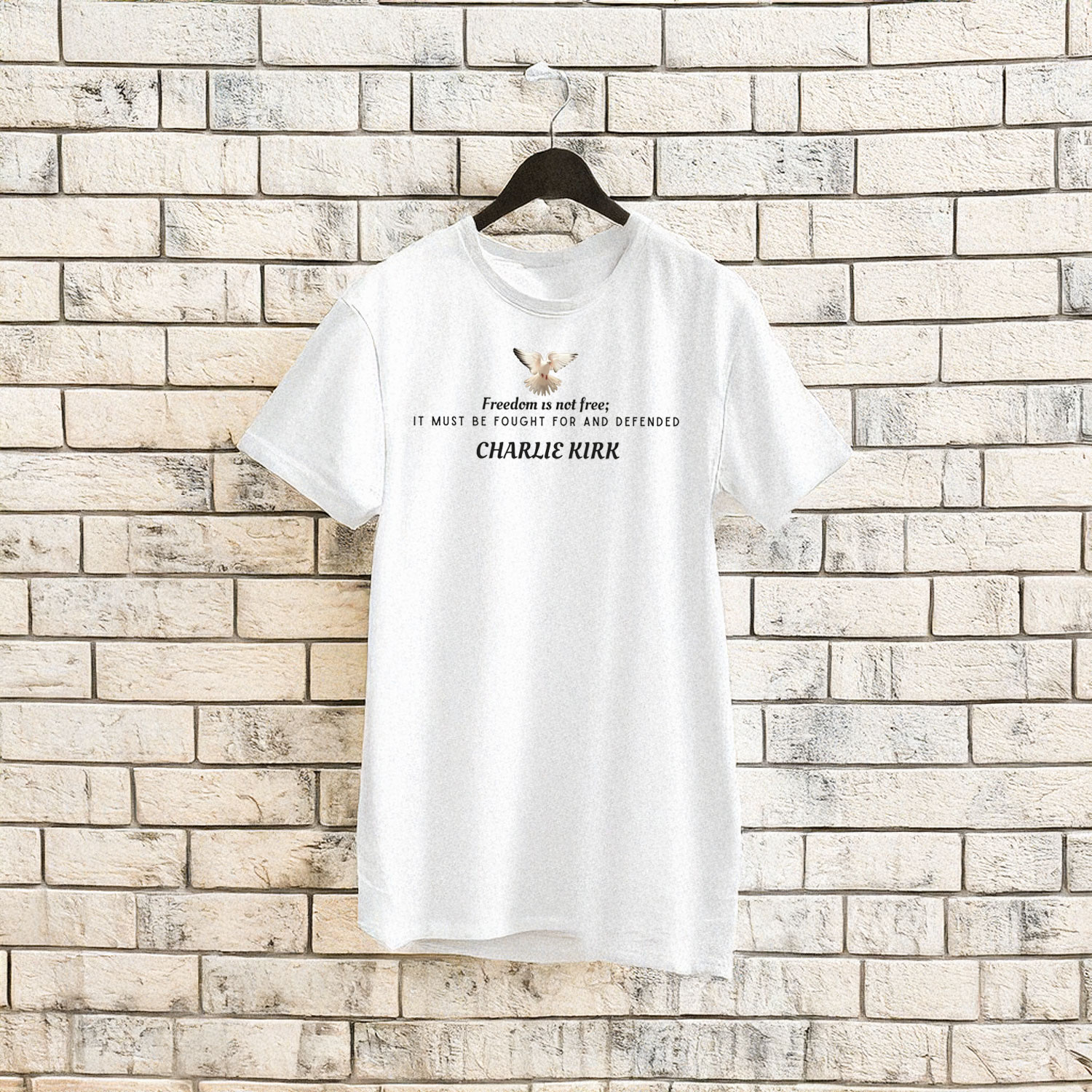 Pray for Charlie Kirk Patriotic Shirt