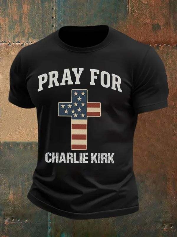 Pray For Charlie Kirk T-Shirt 2025 Charlie Kirk Holy Cross Christians Shirt Gifts Pray For Charlie Kirk T-Shirt 2025 Charlie Kirk Holy Cross Christians Shirt Gifts