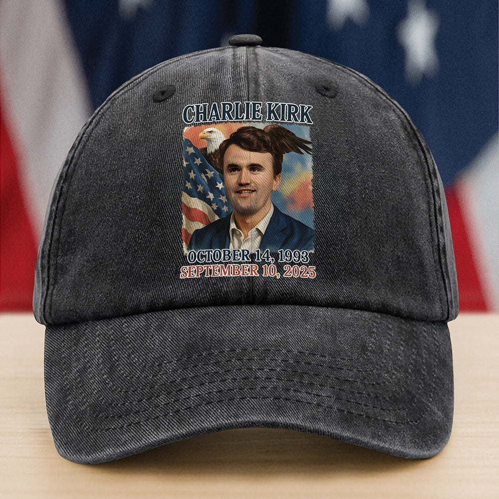 Pray for Charlie Kirk Washed Baseball Cap Gift for Faith and Freedom Believers