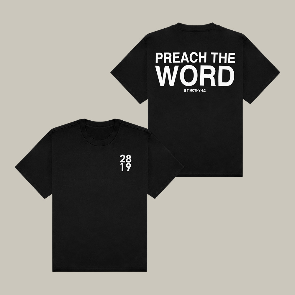 Preach The Word 2819 Church T-Shirt 2819 Church Clothes Cool Gift For Coworkers