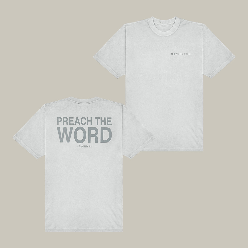 Preach The Word 2819 Church T-Shirt Christian Clothes Present Idea For Father's Day