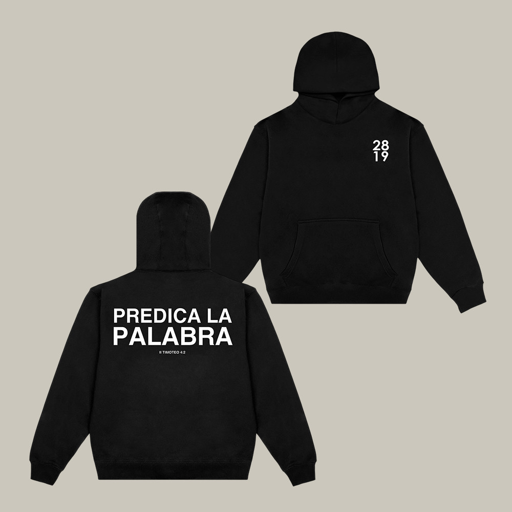 Predica La Palabra 2819 Church Hoodie 2819 Church Hooded Sweatshirt Christian Gift Idea