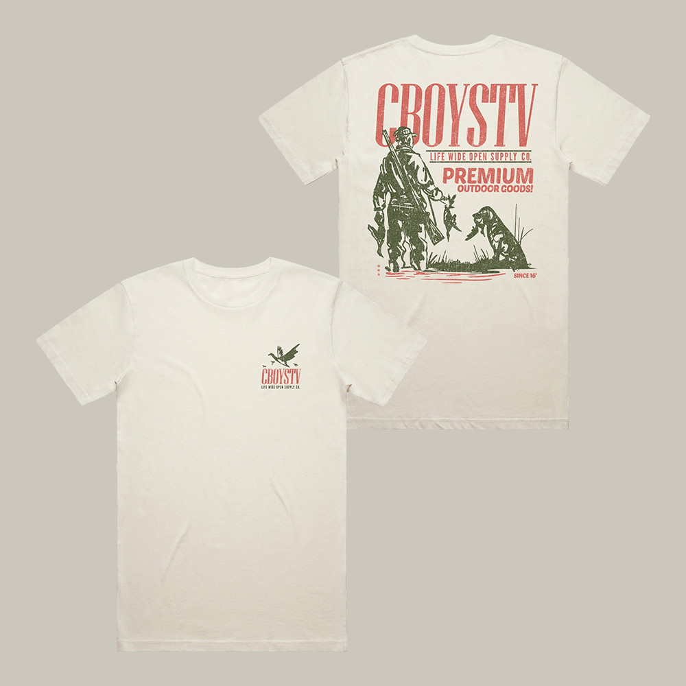 Premium Outdoors CBoystv T-Shirt Life Wide Open Shirt CBoystv Gift For Fans