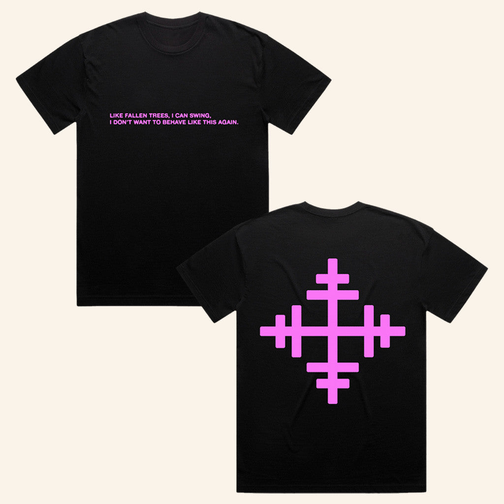 President Band Merch Fallen Trees Lyric Black T-Shirt Black Gift Ideas For Fans President Band Merch Fallen Trees Lyric Black T-Shirt Black Gift Ideas For Fans