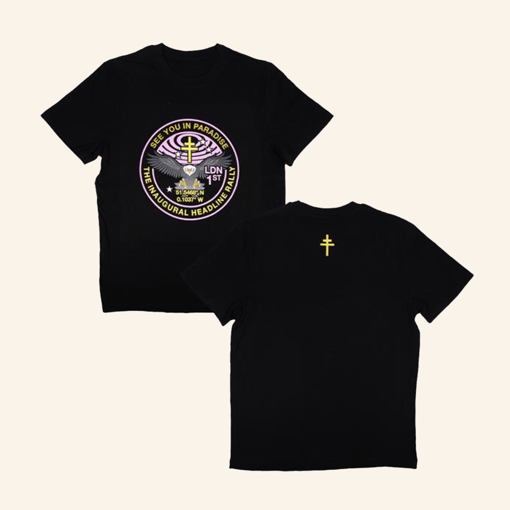 President Band Merch Inaugural Rally Black T-Shirt Gifts For Friends