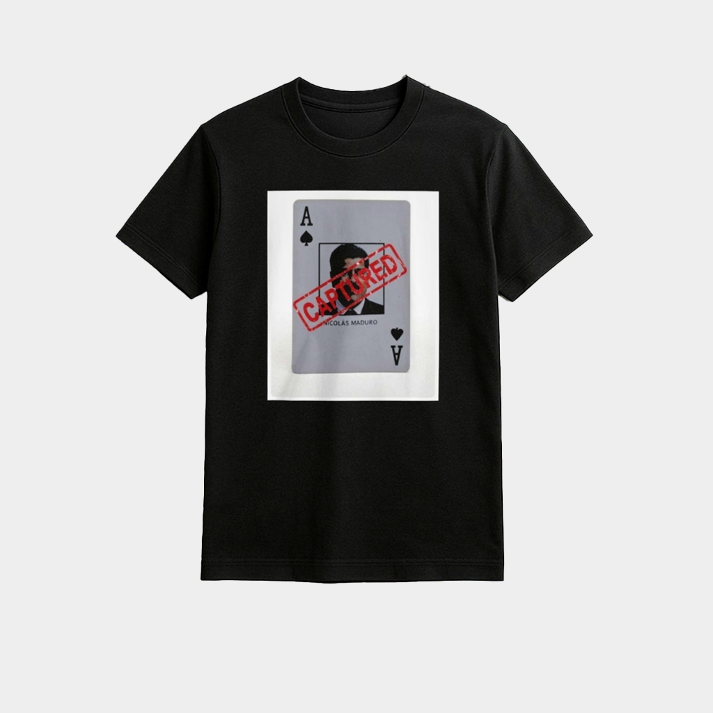 President Nicolas Maduro Captured Shirt Political T-Shirt Gifts For Father
