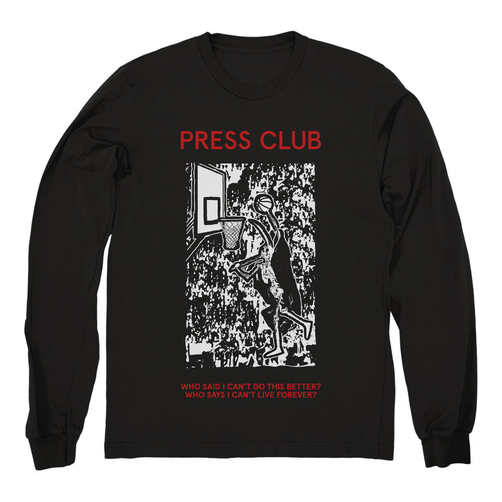 Press Club Merch Live Forever Long Sleeve Shirt Press Club Shirt Dad Gifts For Father's Day 2025 Press Club Merch Live Forever Long Sleeve Shirt Press Club Shirt Dad Gifts For Father's Day 2025