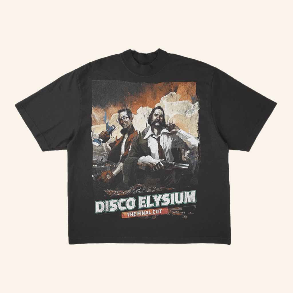 Prestige Merch Disco Elysium The Final Cut T-Shirt Christmas Gift Ideas For Dad Prestige Merch Disco Elysium The Final Cut T-Shirt Christmas Gift Ideas For Dad