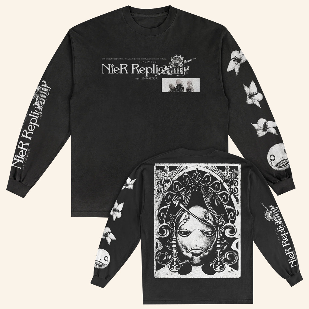 Prestige Merch Supply Merch Nier Replicant Long Sleeve T-Shirt Presents For Brother