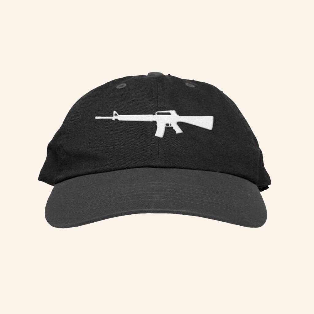 Prestige Merch Supply Weapons M16 2-17 Embroidered Hat Gifts For Dad Prestige Merch Supply Weapons M16 2-17 Embroidered Hat Gifts For Dad