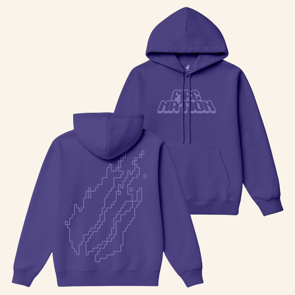 Prestonplayz Fire Merch Fire Nation Hoodie Birthday Present For Husband