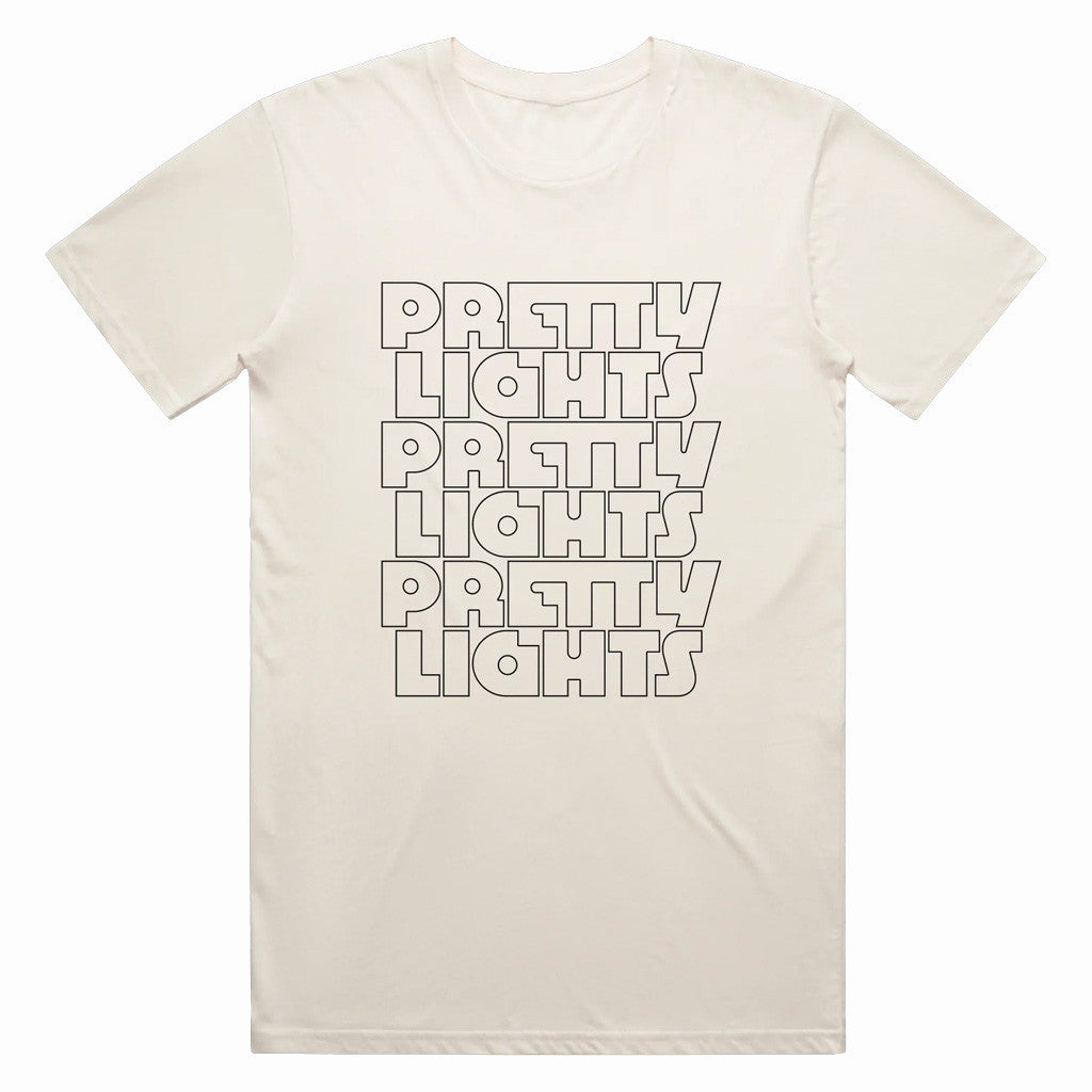 Pretty Lights Merch Outline Stack T-Shirt Gifts For Best Friends Pretty Lights Merch Outline Stack T-Shirt Gifts For Best Friends