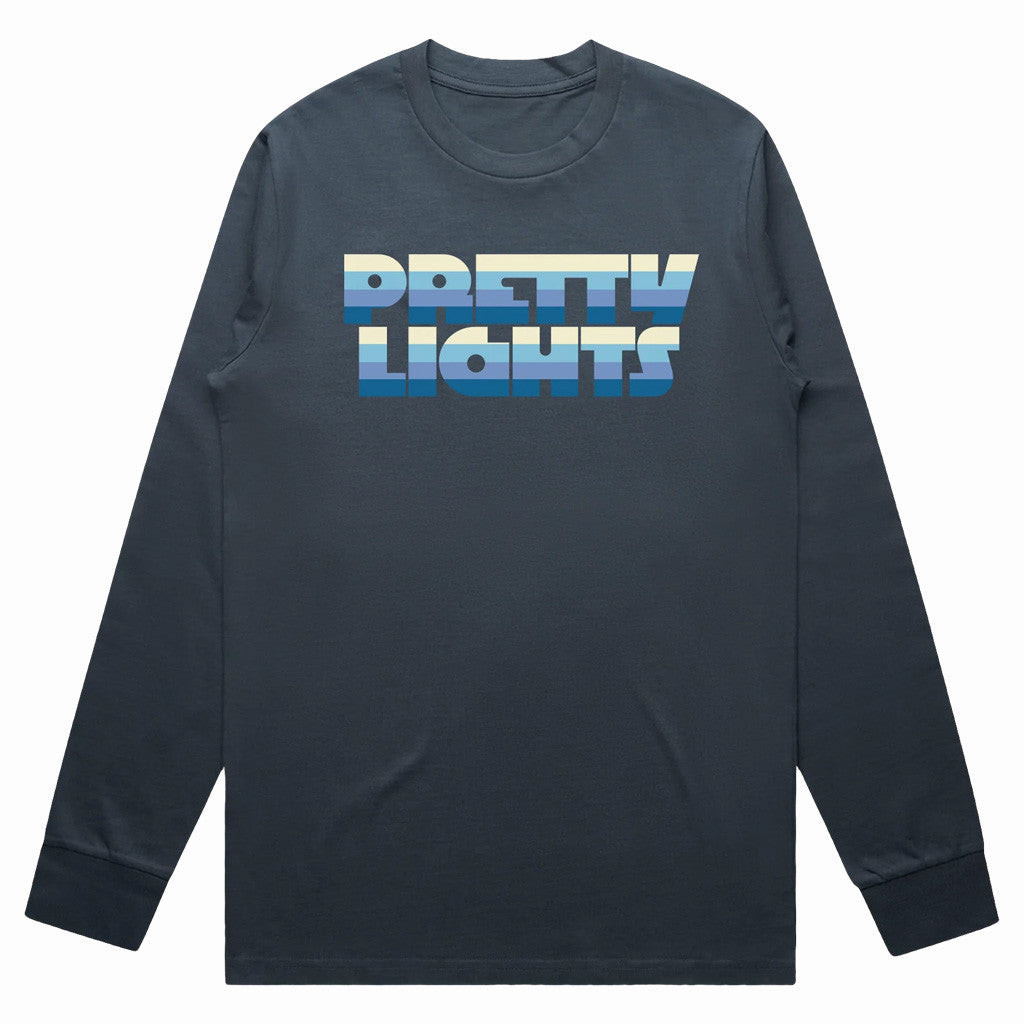 Pretty Lights Merch Striped Logo Long Sleeve T-Shirt Gifts For Music Fans Pretty Lights Merch Striped Logo Long Sleeve T-Shirt Gifts For Music Fans