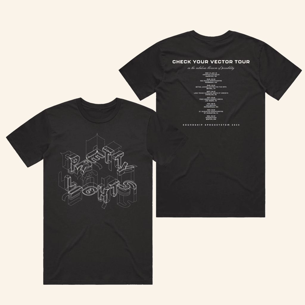 Pretty Lights Music Merch Check Your Vector Tour T-Shirt Gifts For Him Pretty Lights Music Merch Check Your Vector Tour T-Shirt Gifts For Him