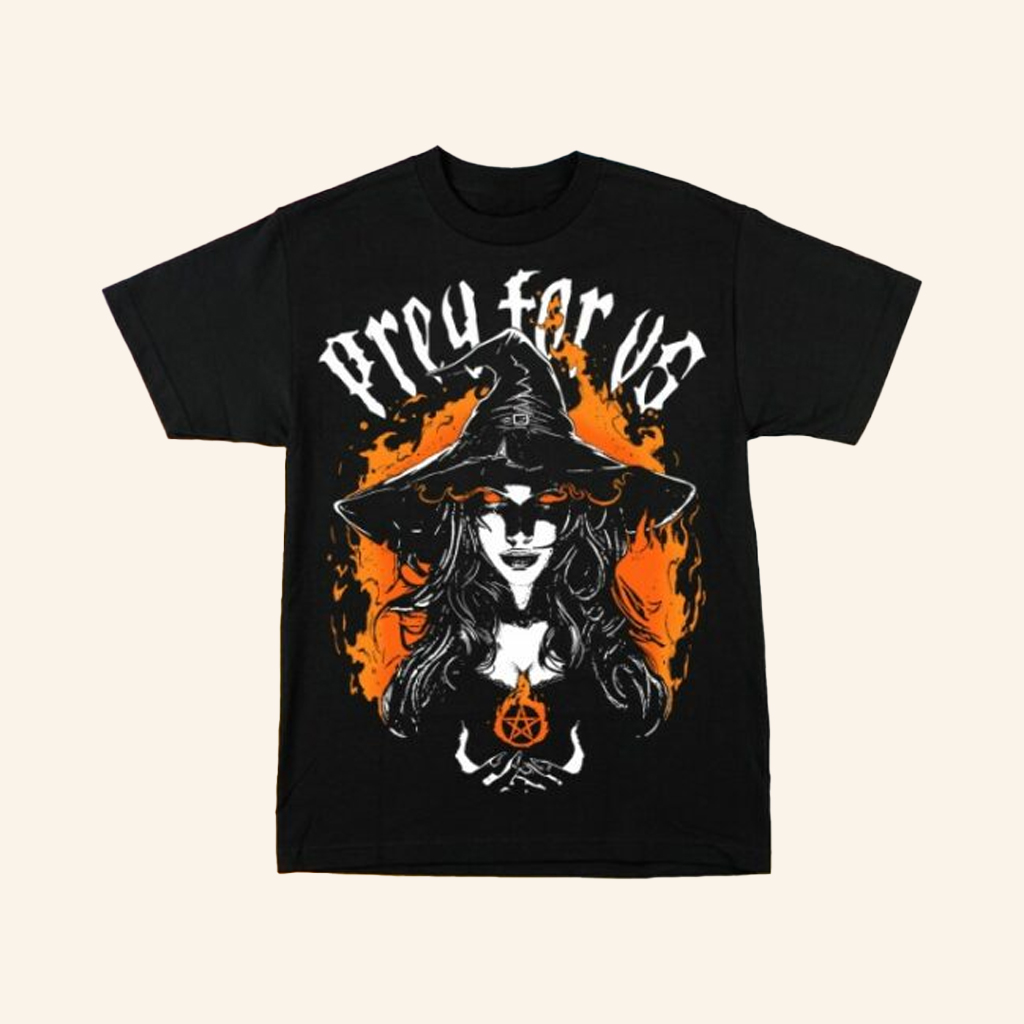 Prey For Us Clothing Merch Witching Hour T-Shirt Best Gifts For Wife Prey For Us Clothing Merch Witching Hour T-Shirt Best Gifts For Wife