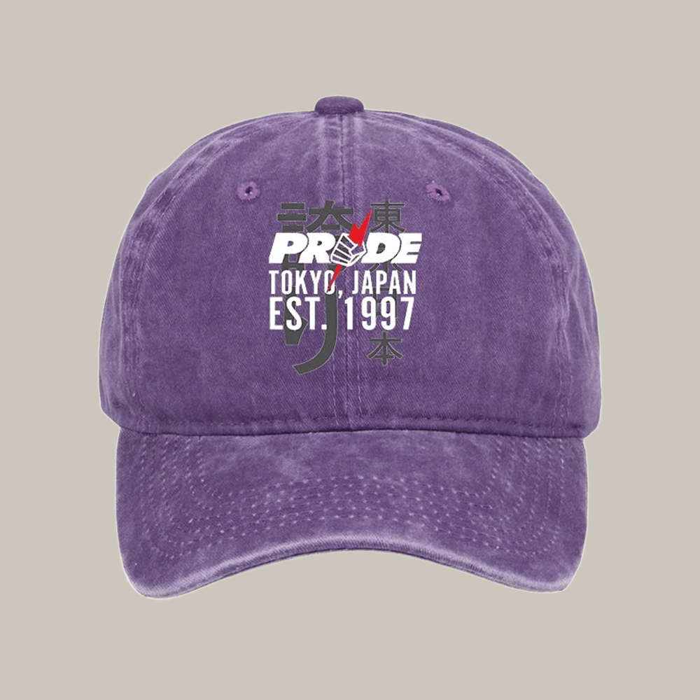 Pride Fc Tokyo Japan Washed Cap Cool Baseball Hat Christmas Gift Ideas For Dad