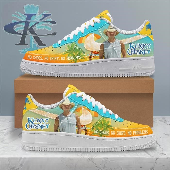 PRIDE Kenny Chesney Live in No Shoes Nation Nike Shoes Birthday Gifts For Music Lovers