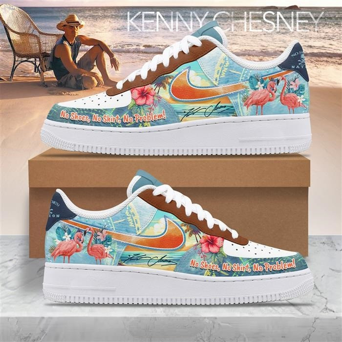 PRIDE Kenny Chesney Live in No Shoes Nation Nike Shoes Gifts For Someone Who Loves Music