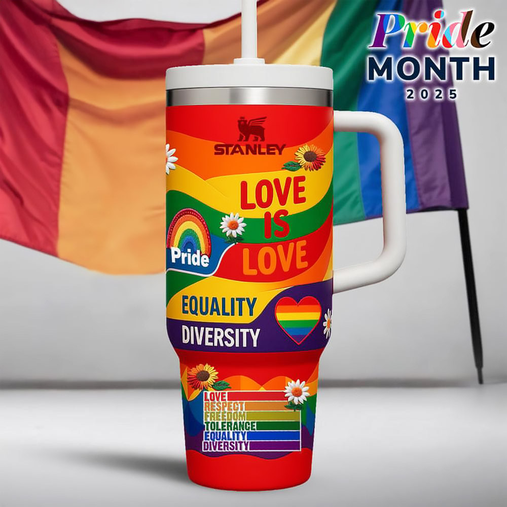Pride Month 2025 Love Is Love Stanley Cup Presents For Gays