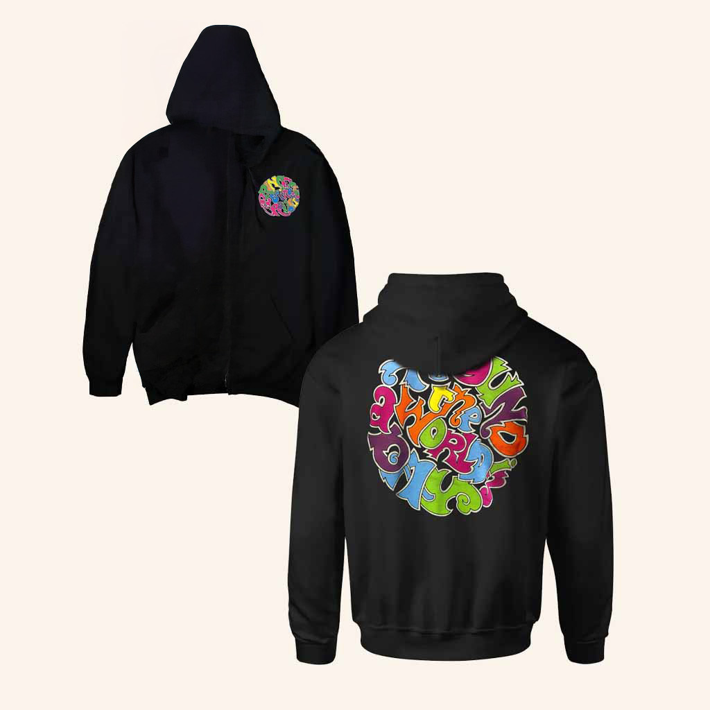 Prince Merch Around The World In A Day Zip Hoodie Best Gifts For Brother Prince Merch Around The World In A Day Zip Hoodie Best Gifts For Brother