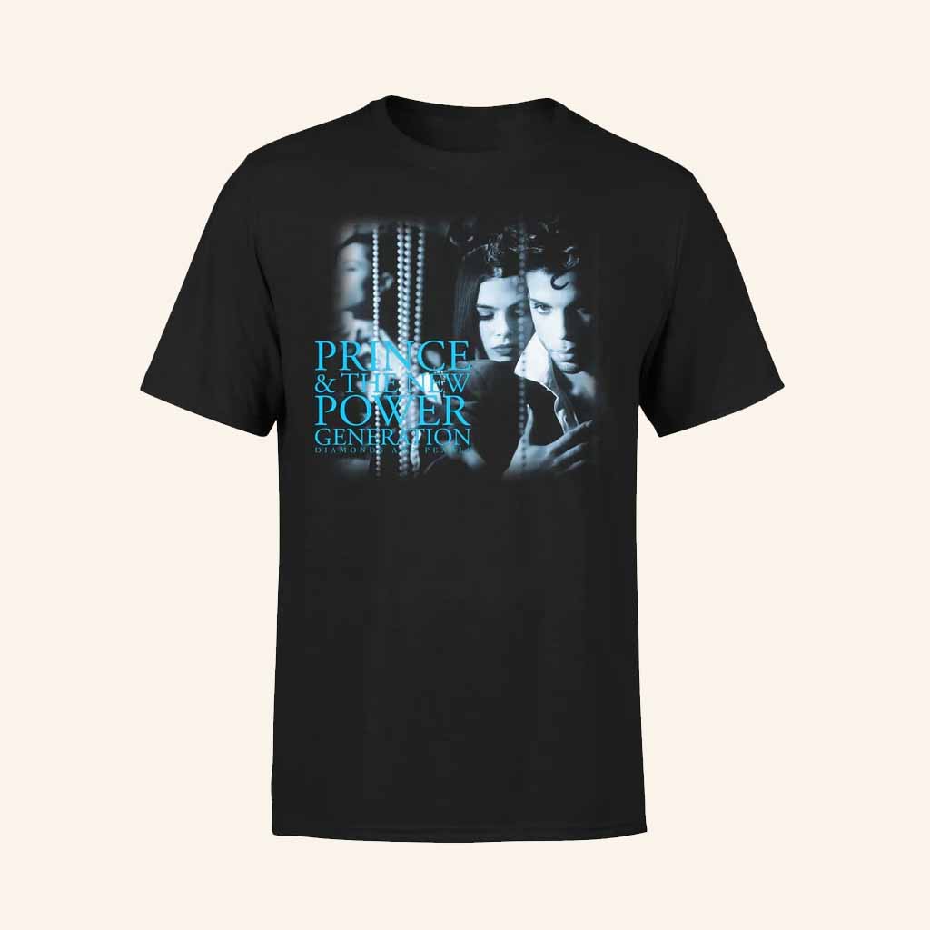 Prince Merch Diamonds And Pearls Cover T-Shirt Cool Gifts For Music Lovers Prince Merch Diamonds And Pearls Cover T-Shirt Cool Gifts For Music Lovers