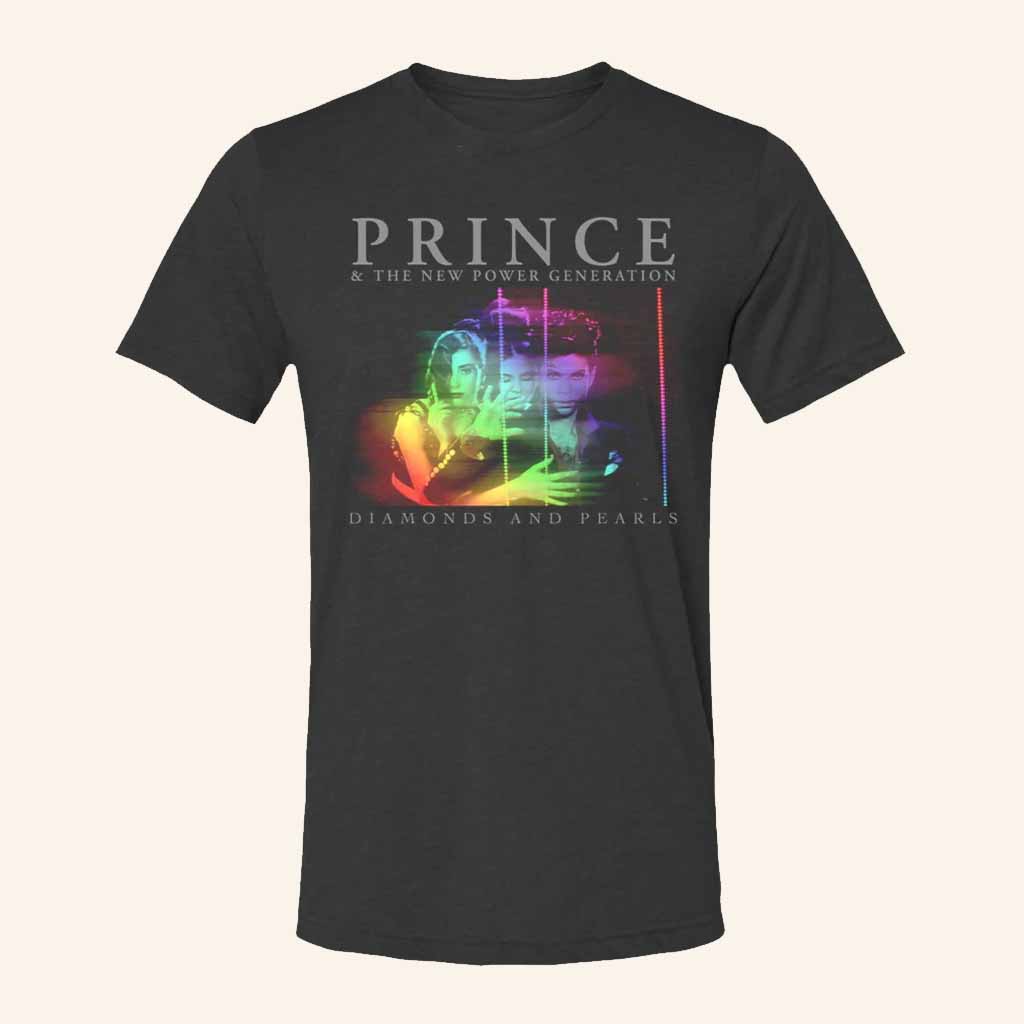 Prince Merch Diamonds And Pearls Hologram Shirt Gifts For Music Enthusiasts Prince Merch Diamonds And Pearls Hologram Shirt Gifts For Music Enthusiasts