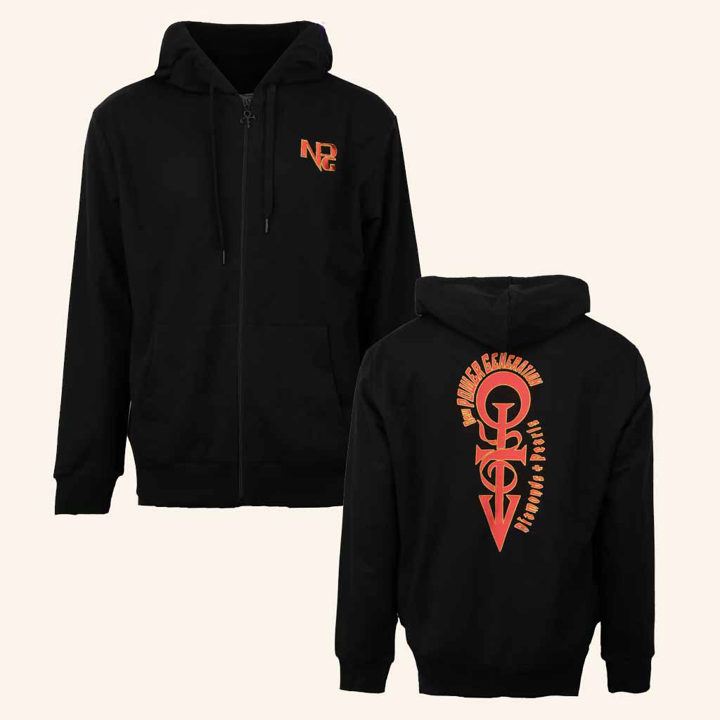 Prince Merch Diamonds And Pearls Paisley Zip Hoodie Christmas Ideas For Him