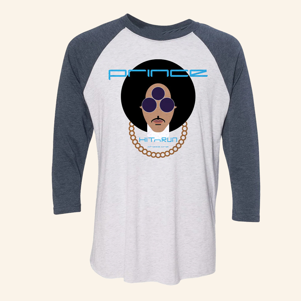 Prince Merch Hit N Run Phase One Baseball T-Shirt Gifts For Music Fans Prince Merch Hit N Run Phase One Baseball T-Shirt Gifts For Music Fans