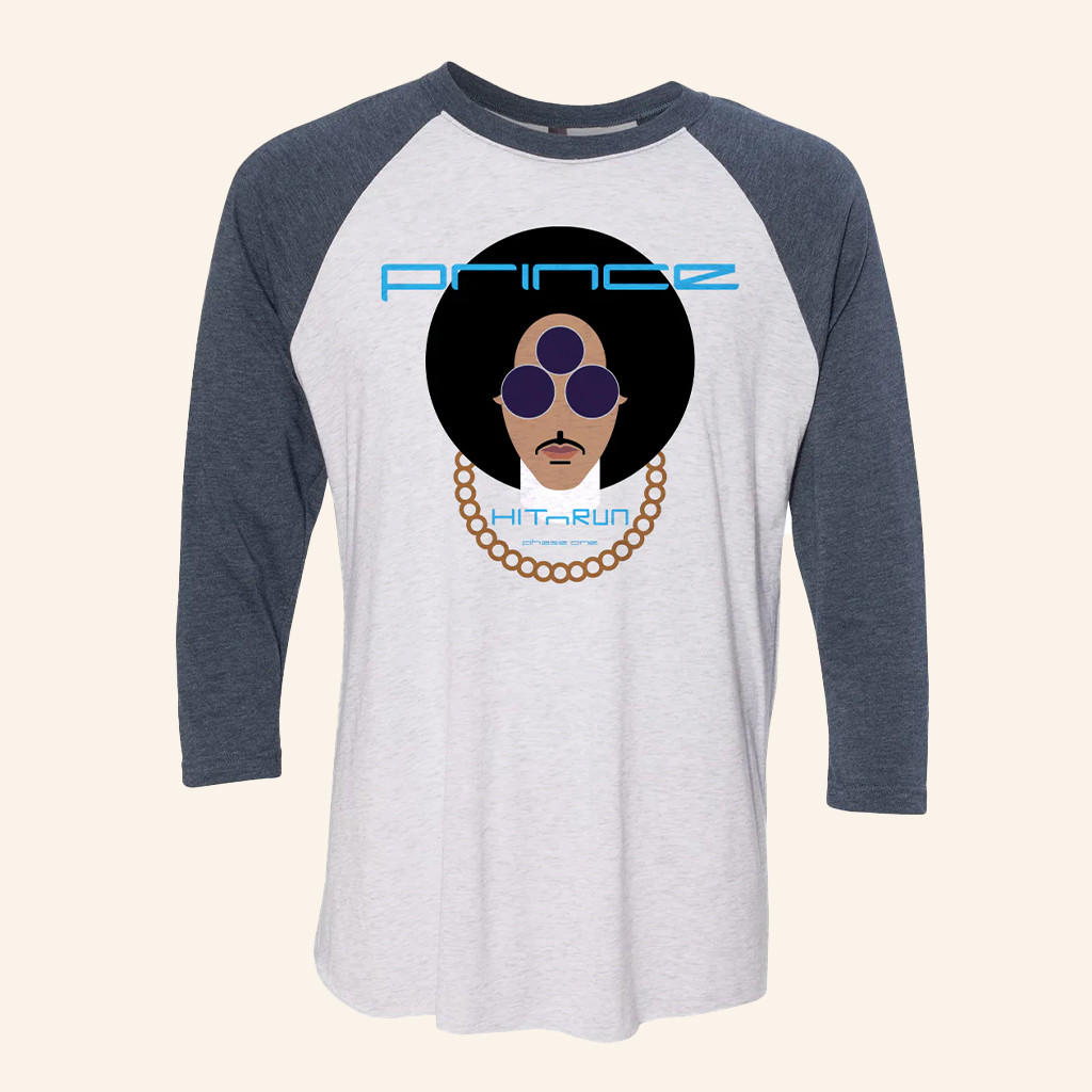 Prince Merch Hit N Run Phase One Raglan Shirt Music Related Gifts For Guys