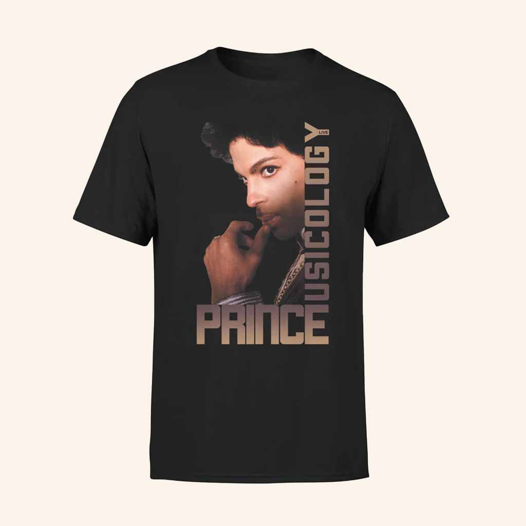Prince Merch Musicology Album Cover T-Shirt Music Related Gifts For Guys Prince Merch Musicology Album Cover T-Shirt Music Related Gifts For Guys