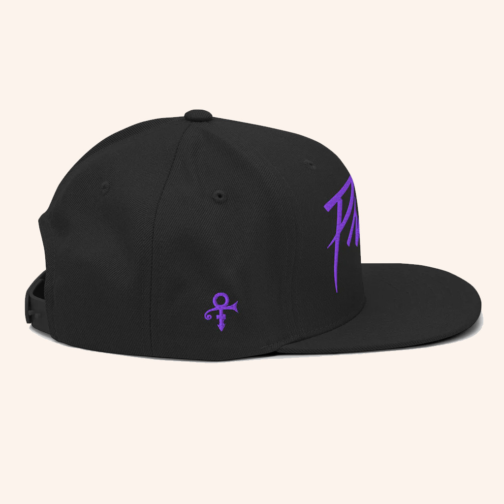 Prince Merch Prince Logo Snapback Hat Embroidered Best Gifts For Sister
