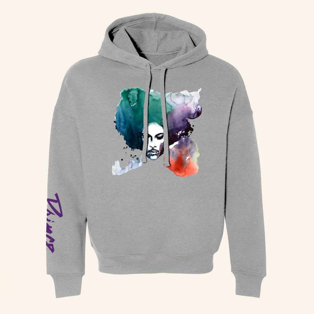 Prince Merch Watercolor Portrait Hoodie Christmas Gift Ideas For Friend