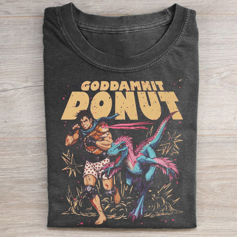 Princess Donut And Mongo T-Shirt God Damnit Donut Merch Gifts For Men