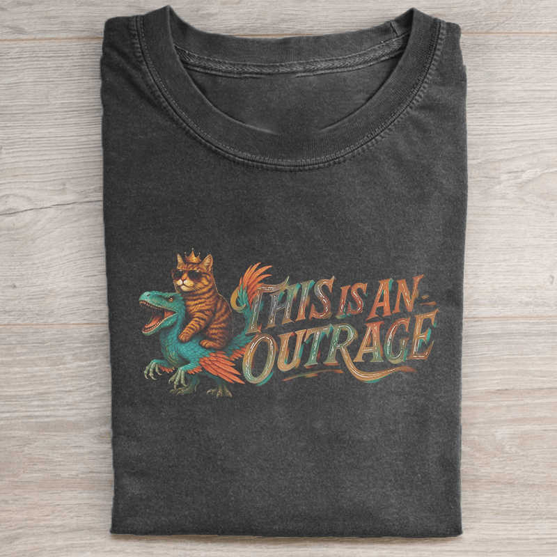 Princess Donut And Mongo T-Shirt This Is An Outrage Clothing Gifts For Teens