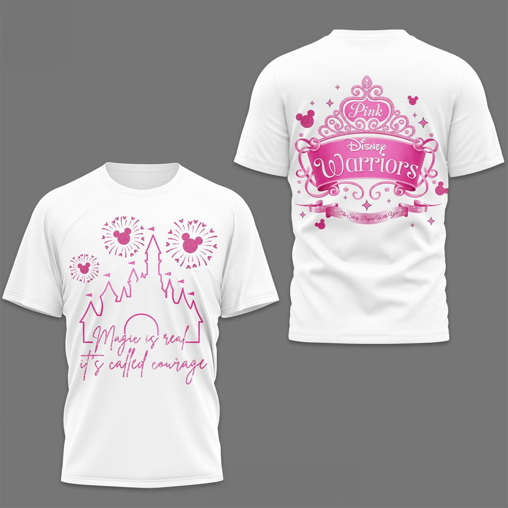 Princess We Wear Pink Warriors Shirt Fan Merch Birthday Gift For Sister