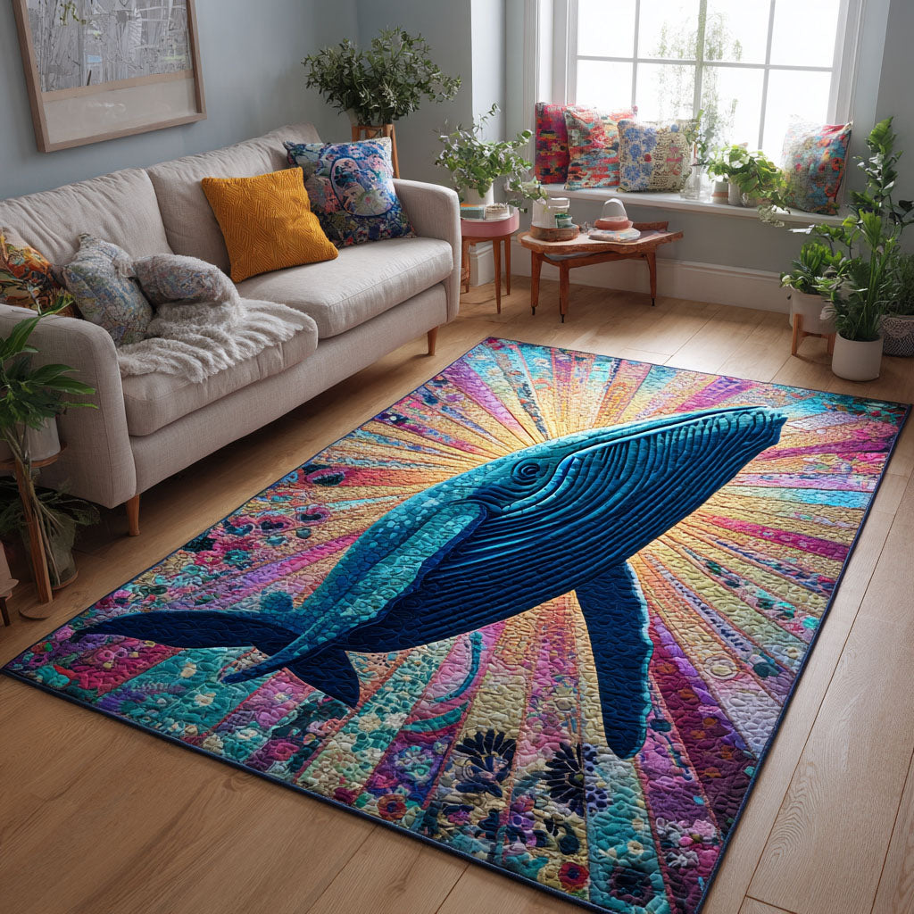 Prism Whale Area Rug Home Decor Items Presents For Ocean Lovers