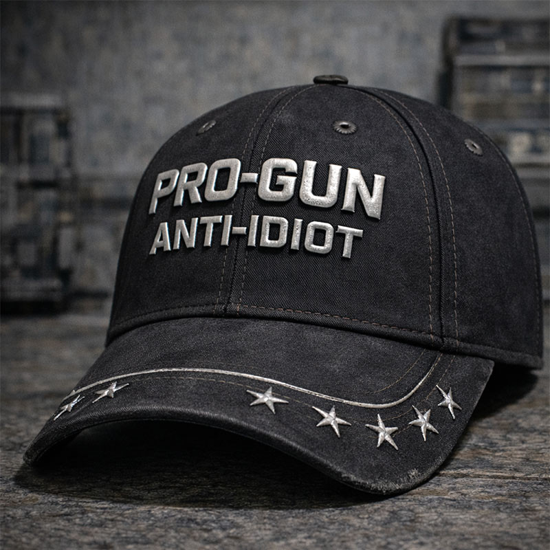 Pro Gun Anti Shot Veteran Hat 2nd Amendment Baseball Cap Patriotic Gift For Him