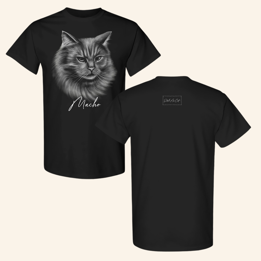 Pro Wrestling Tees Merch Steve Austin Macho Solid Ass Cat Shirt Gifts For Brothers