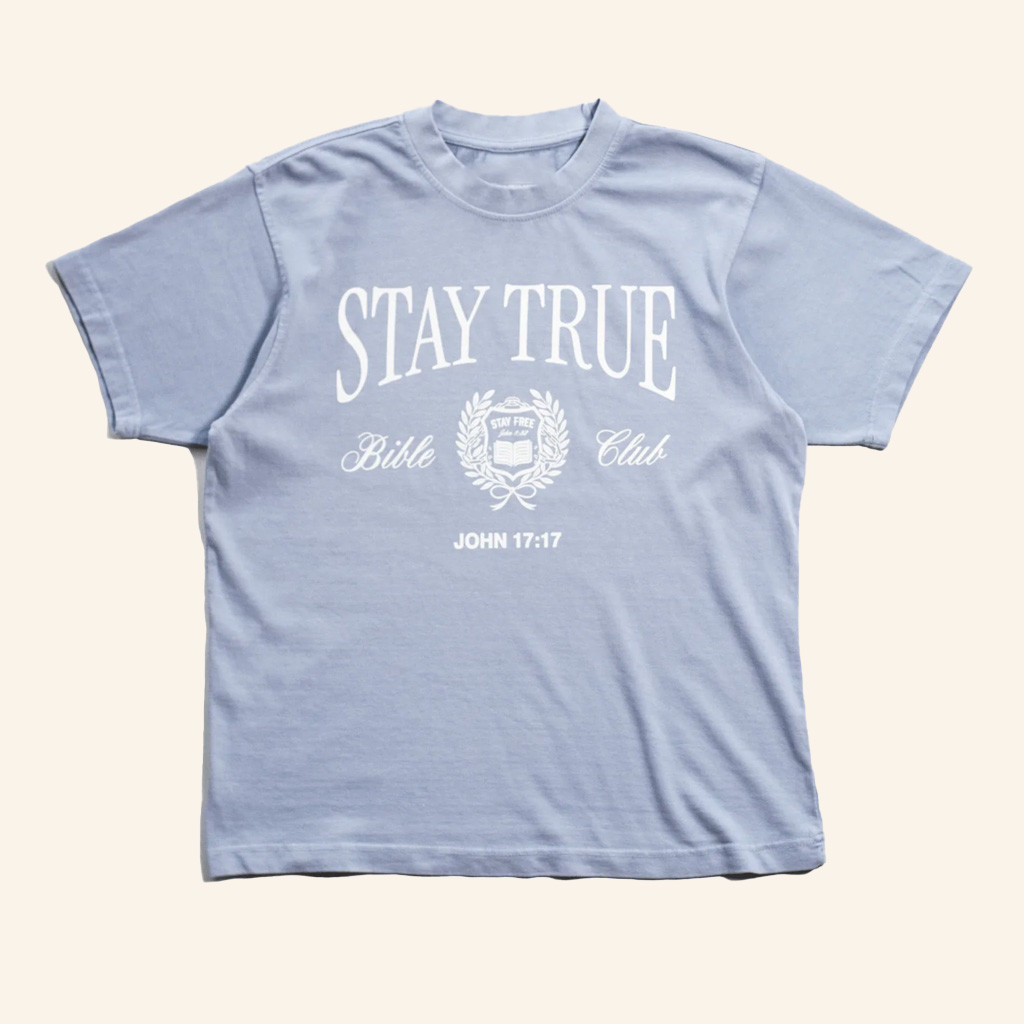 Proclamation Coalition Merch Stay True X Bible Club T-Shirt Gifts For Sister