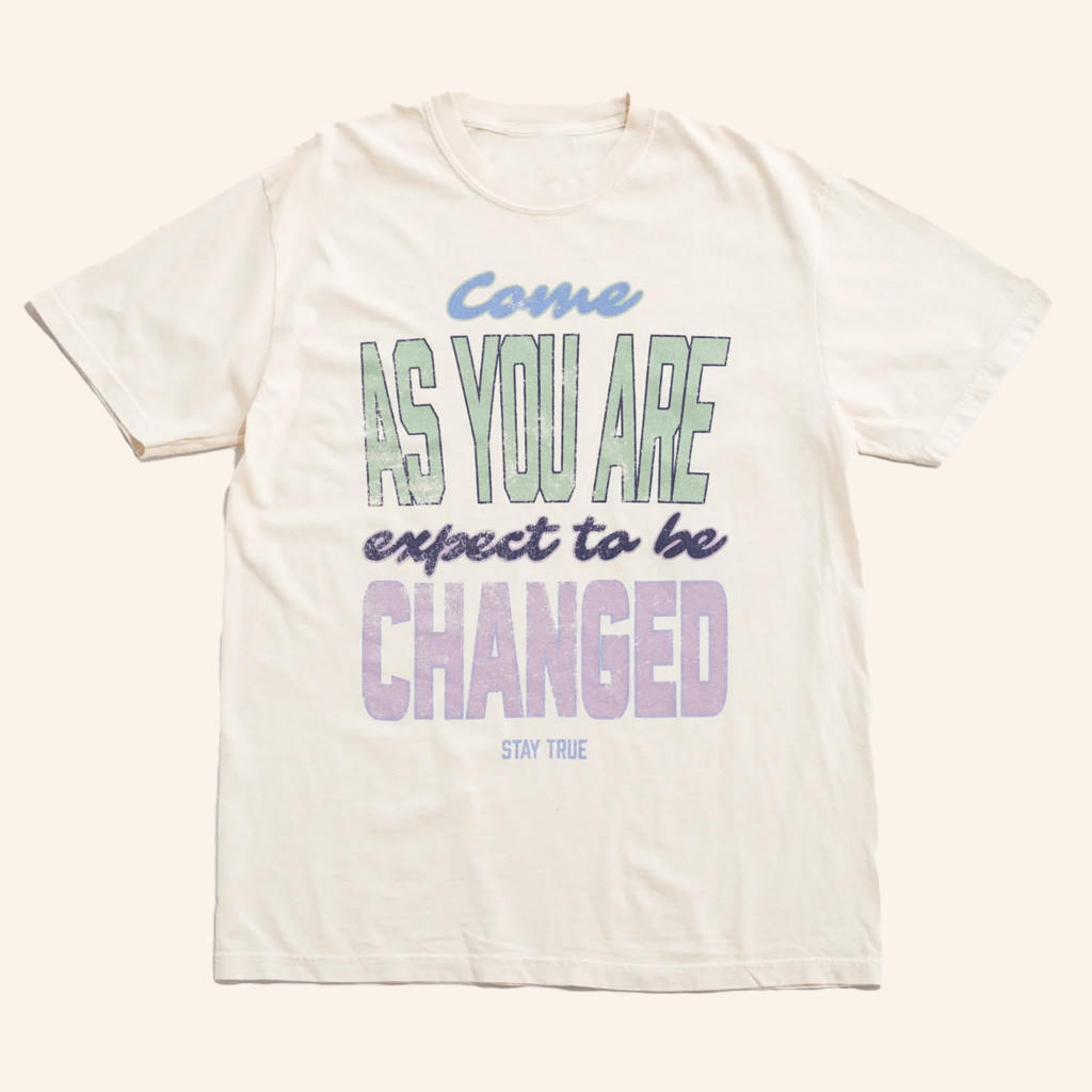 Proclamation Coalition Merch Truth Bomb T-Shirt Come As You Are Expect To Be Changed Shirt Proclamation Coalition Merch Truth Bomb T-Shirt Come As You Are Expect To Be Changed Shirt